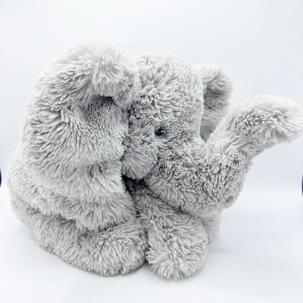Jellycat Wanderlust Elly Elephant Stuffed Animal - Retired - Mocha Gray Fur EUC